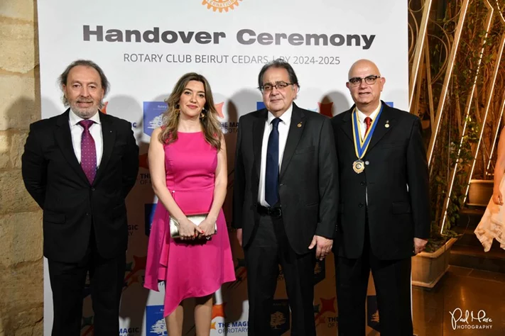 Rodolphe Melki: President of the Rotary Club of Beirut Cedars